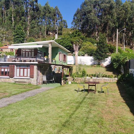 Вилла Casa A Pie De Playa De Carino Doninos Феррол Экстерьер фото