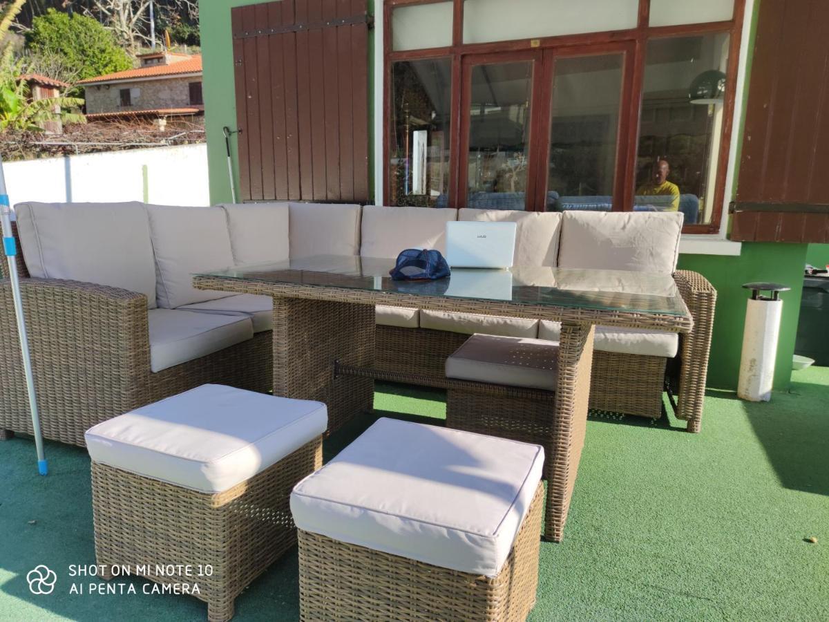 Вилла Casa A Pie De Playa De Carino Doninos Феррол Экстерьер фото