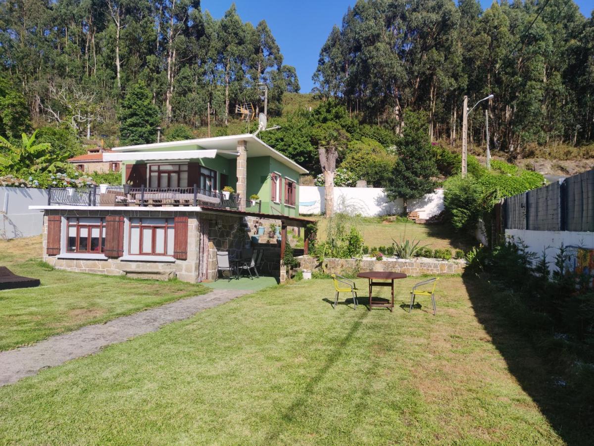 Вилла Casa A Pie De Playa De Carino Doninos Феррол Экстерьер фото