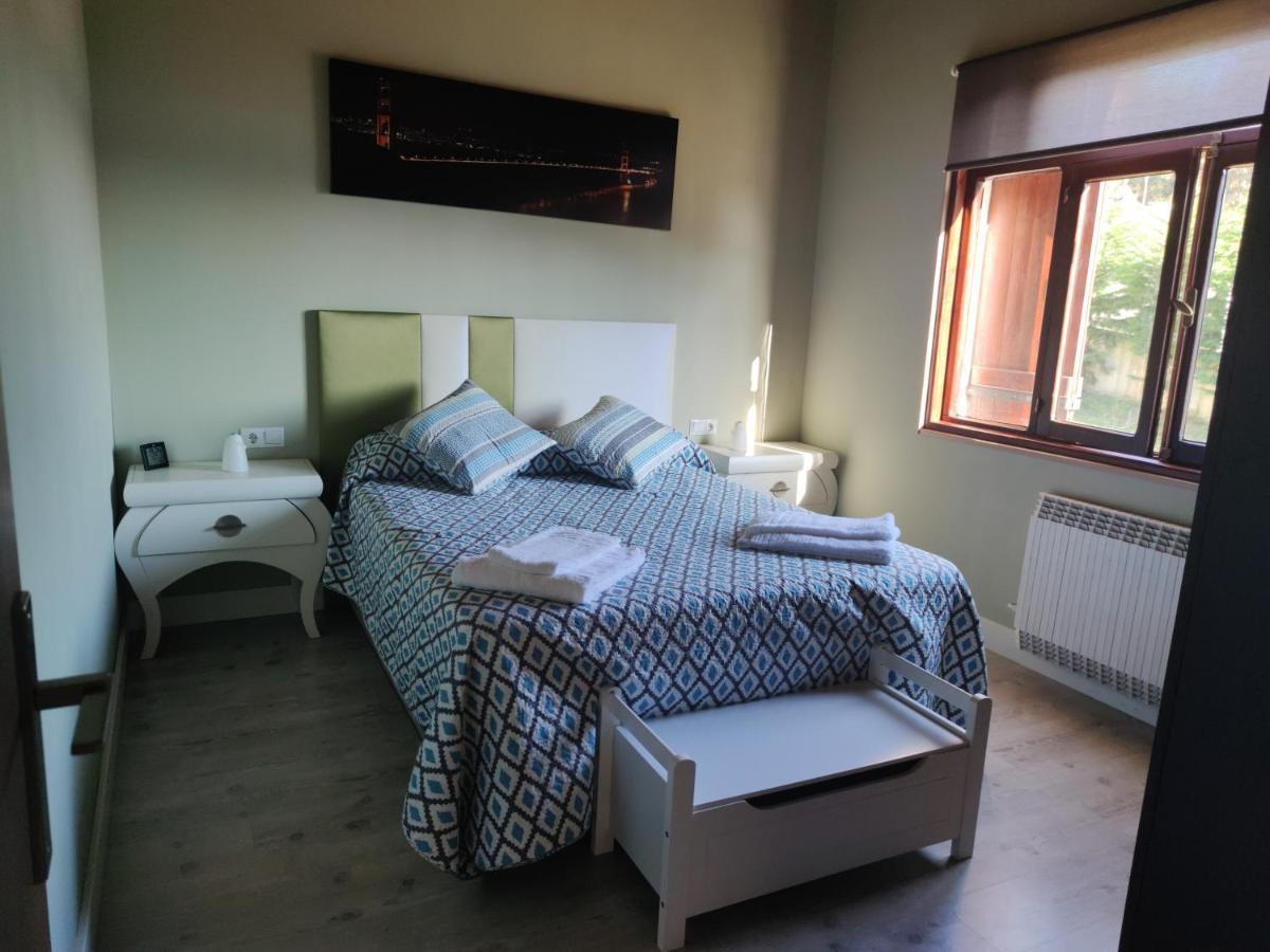 Вилла Casa A Pie De Playa De Carino Doninos Феррол Экстерьер фото